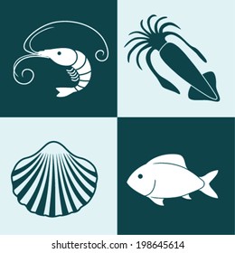 seafood icons