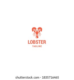 Seafood Lobster Crayfish Prawn Shrimp Crab vintage luxury logo design