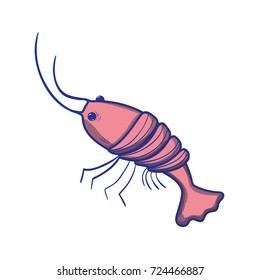 seafood lobster meal with natural ingredients