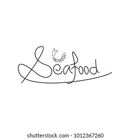 seafood logo design