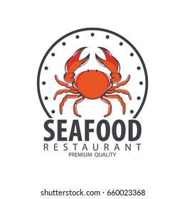 Seafood logo design