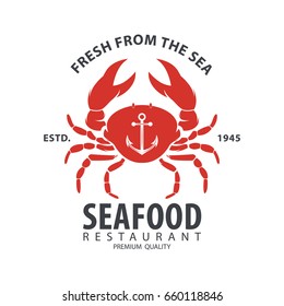 Seafood logo design