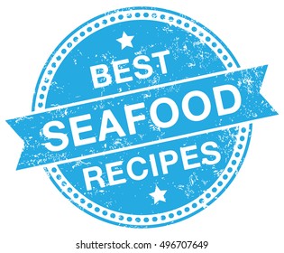 Seafood Recipes stamp