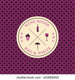 Seafood restaurant label, logo, banner