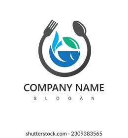Plantilla de diseño de logotipos para restaurantes de marisco