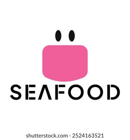 Seafood Restaurant Logo Design template. Crab Vector Illustration.