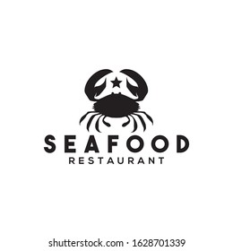 Seafood Restaurant Logo Design Vector Template Stock Vector (Royalty ...