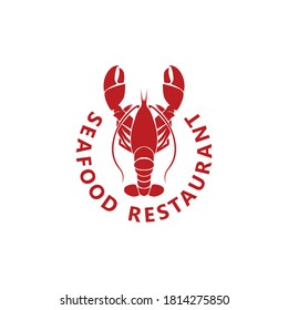 Seafood Restaurant Logo Template Design Vector