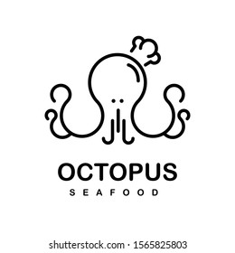 Seafood restaurant logos. Market and fisherman emblems, fishes and seafood design - Vector