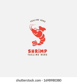 Seafood restaurant, shrimp, prawn logo vector design