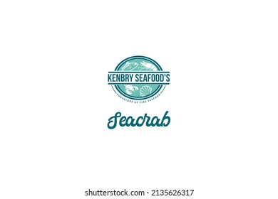 Seafood restaurant vector logo design. Seafood best quality logo. For market, shops and your design vector illustration.