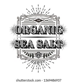Seafood restaurant  vintage logo vector