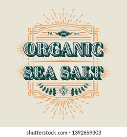 Seafood restaurant  vintage logo vector