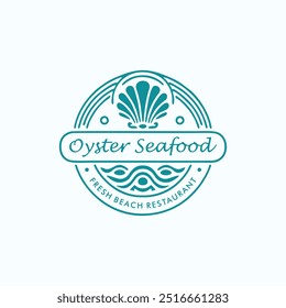 seafood shellfish restaurant vector logo. logo inspiration