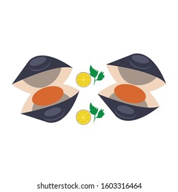 SeaFood Simple Food 1 Illustration Clip Art Vector