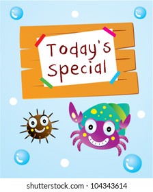 seafood special menu
