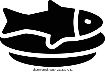 seafood Vector illustration on a transparent background. Premium quality symmbols. Glyphs vector icons for concept and graphic design. 

