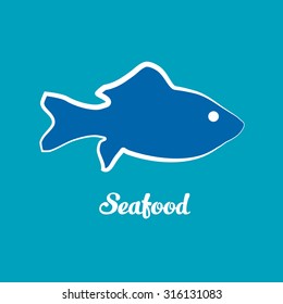 seafood vector logo, fish logo, fish design