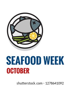 Seafood Week October Post for Social Media