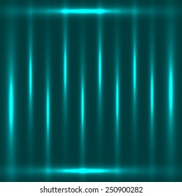 Sea-green abstract glowing lines background