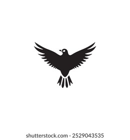 Seagul bird logo icon vector illustration template