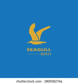 Seagull Bird-Symbol, Vektorgrafik-Design - Vektorgrafik