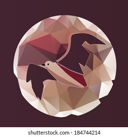 Seagull icon.