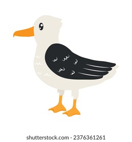 seagull illustration design vector isolated