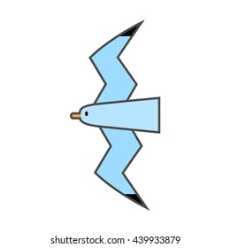 Seagull Line Icon
