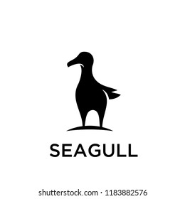 seagull logo icon designs vector