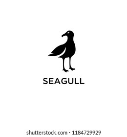 seagull logo icon designs vector