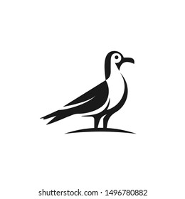 seagull logo icon designs vector unique