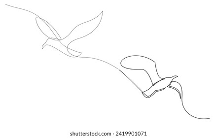 Seagulls fly over the surface of the sea. Small waves. World Maritime Day. template