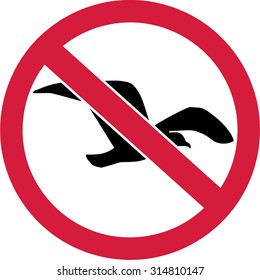 Seagulls forbidden