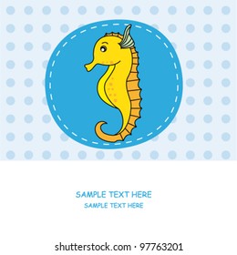 Seahorse Card