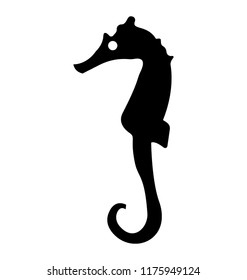 
Seahorse Glyph Icon
