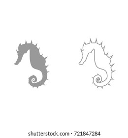 Seahorse icon .