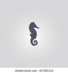 seahorse icon. seahorse sign