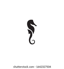 Seahorse Icon And Symbol Vector Illustration.