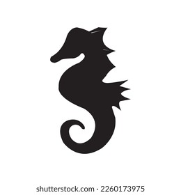 seahorse icon vector illustration symbol design