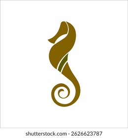 Seahorse Logo. Seahorse Logo Design. Seahorse Logo Brand. Seahorse Logo Vector Design Isolated on White Background