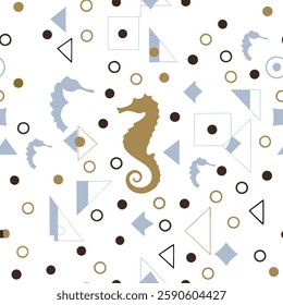 Seahorse Pattern - Ocean Design