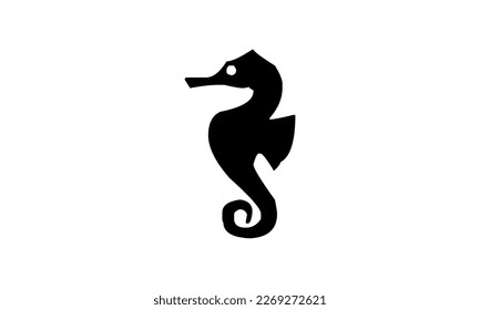 Seahorse vector design template file eps 10