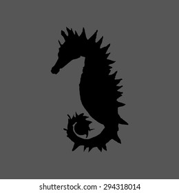 seahorse . vector illustration
