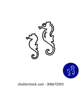 Seahorses icon