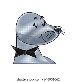 seal animal circus carnival show image