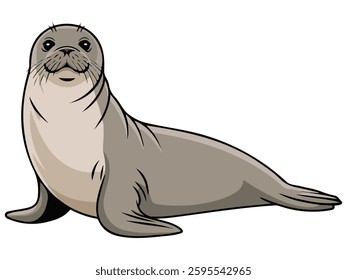 Seal animal icon playful vector design