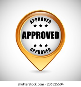 seal of approval design, vector illustration eps10 graphic 