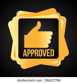 seal of approval design, vector illustration eps10 graphic 