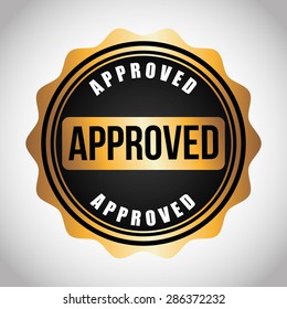 seal of approval design, vector illustration eps10 graphic 